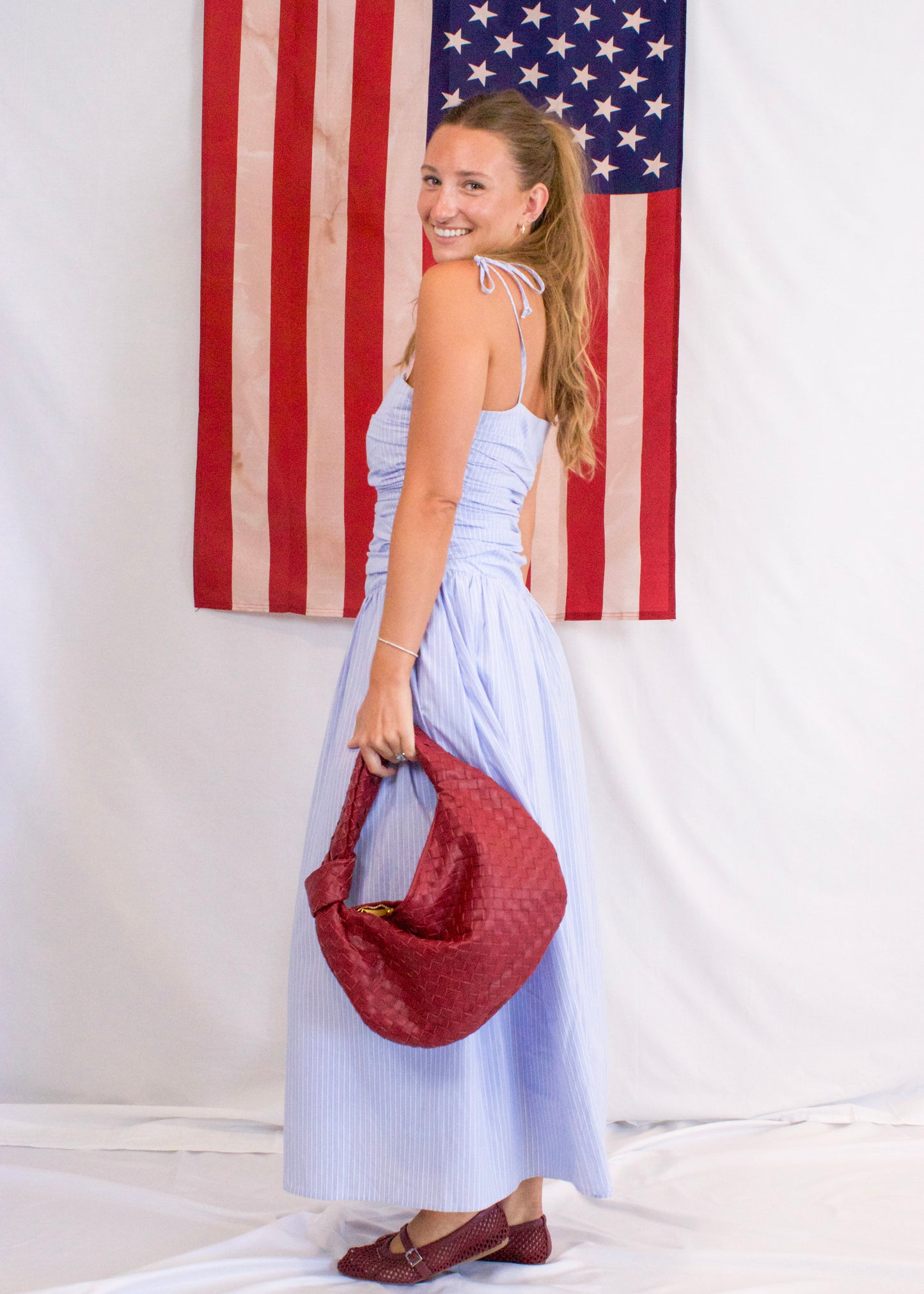 Pinstripe Dress