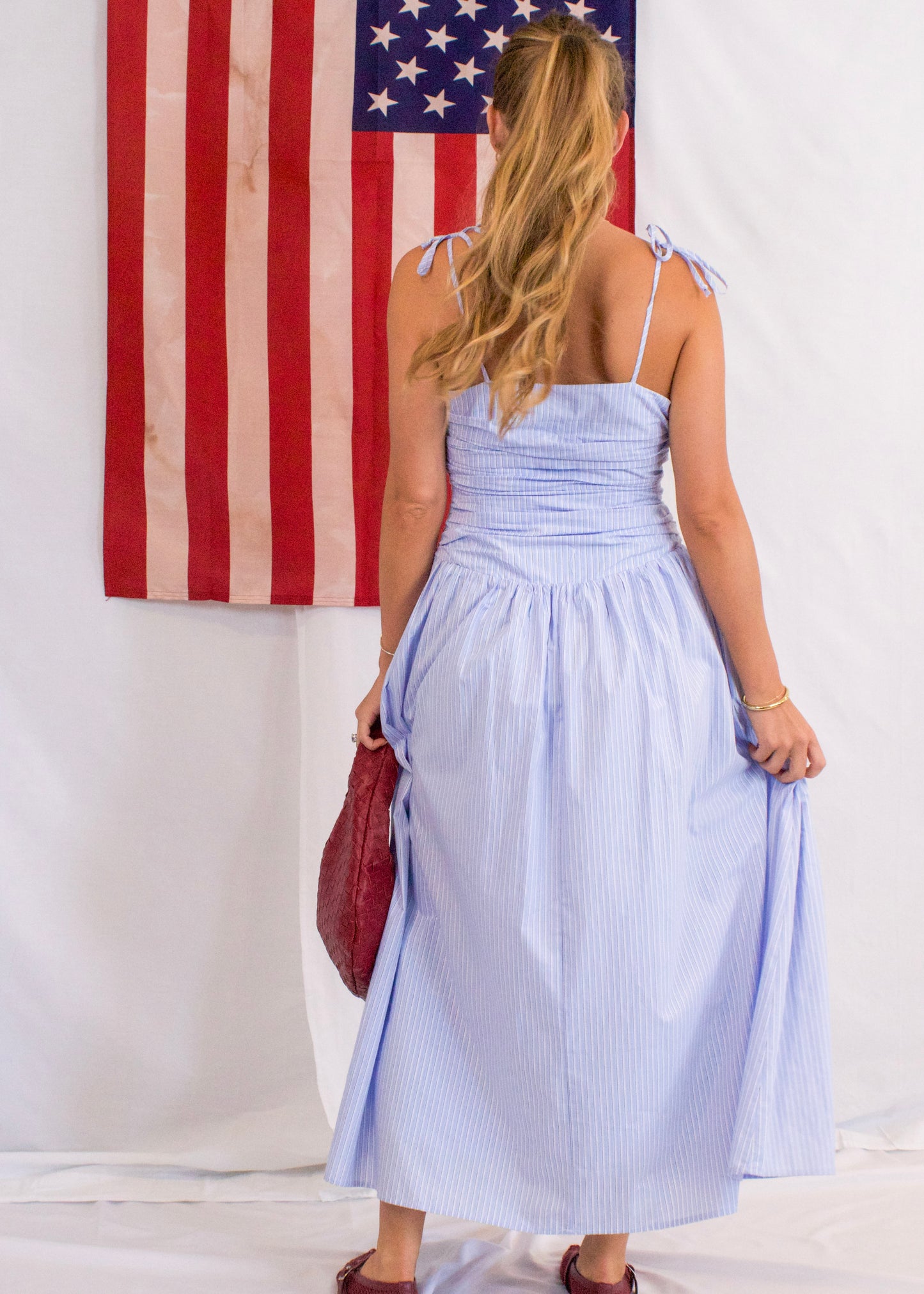 Pinstripe Dress