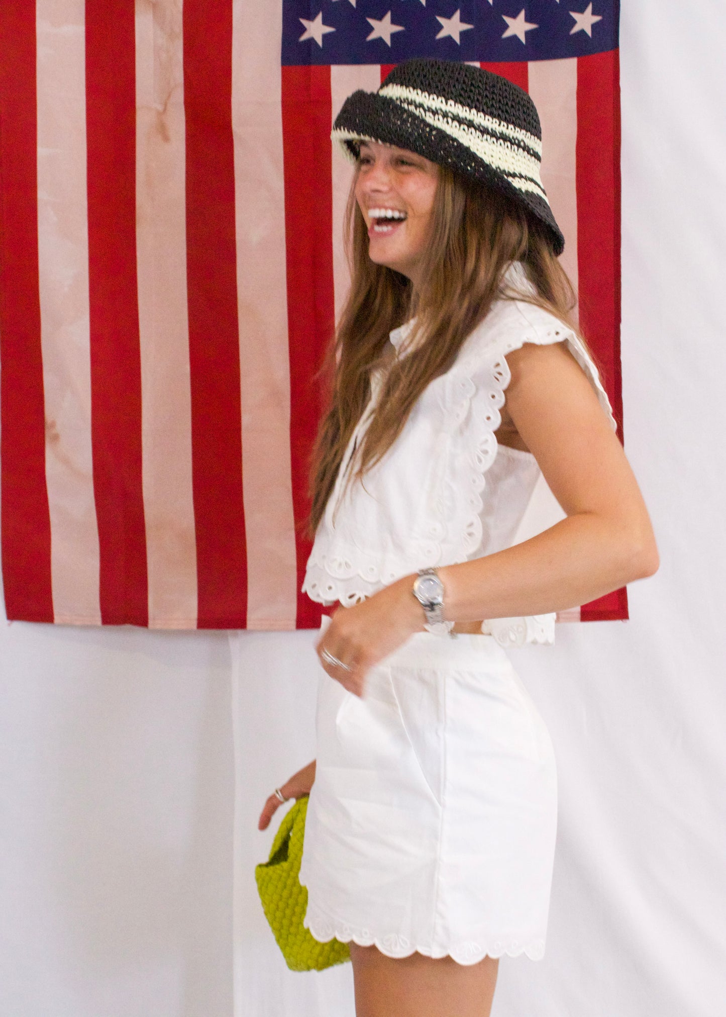 Willow Eyelet Top and Short Set
