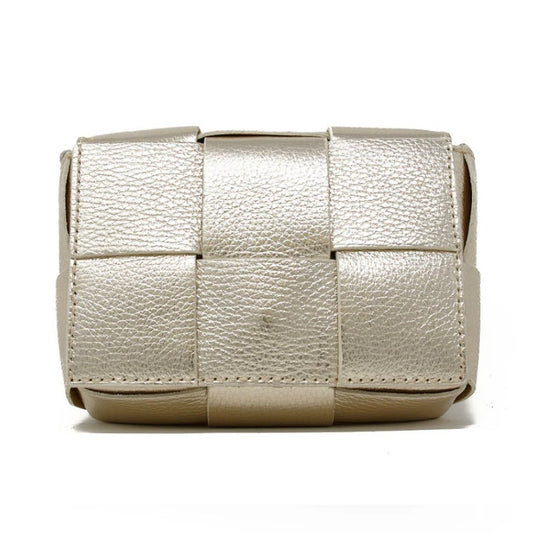 Box Mini Bag- Gold